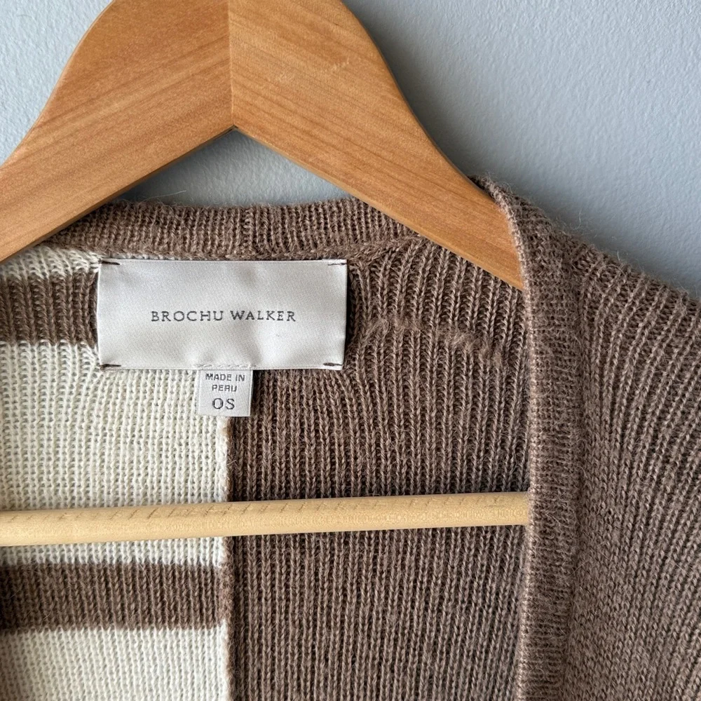 Brochu Walker City Poncho Kimono Knit Cardigan‎